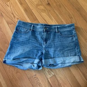 Loft Denim Roll Short
